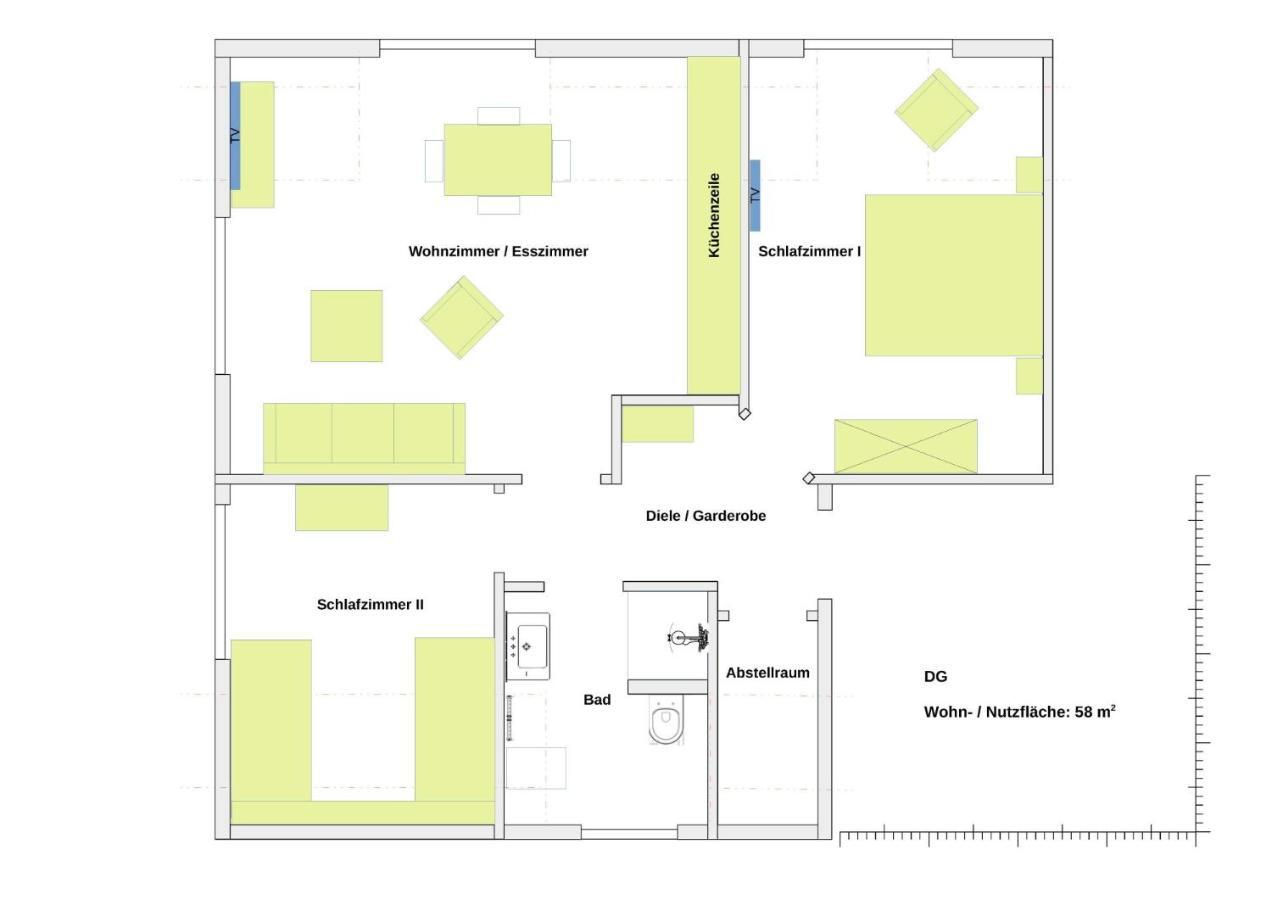 50089.... Apartment Carolinensiel Exterior photo